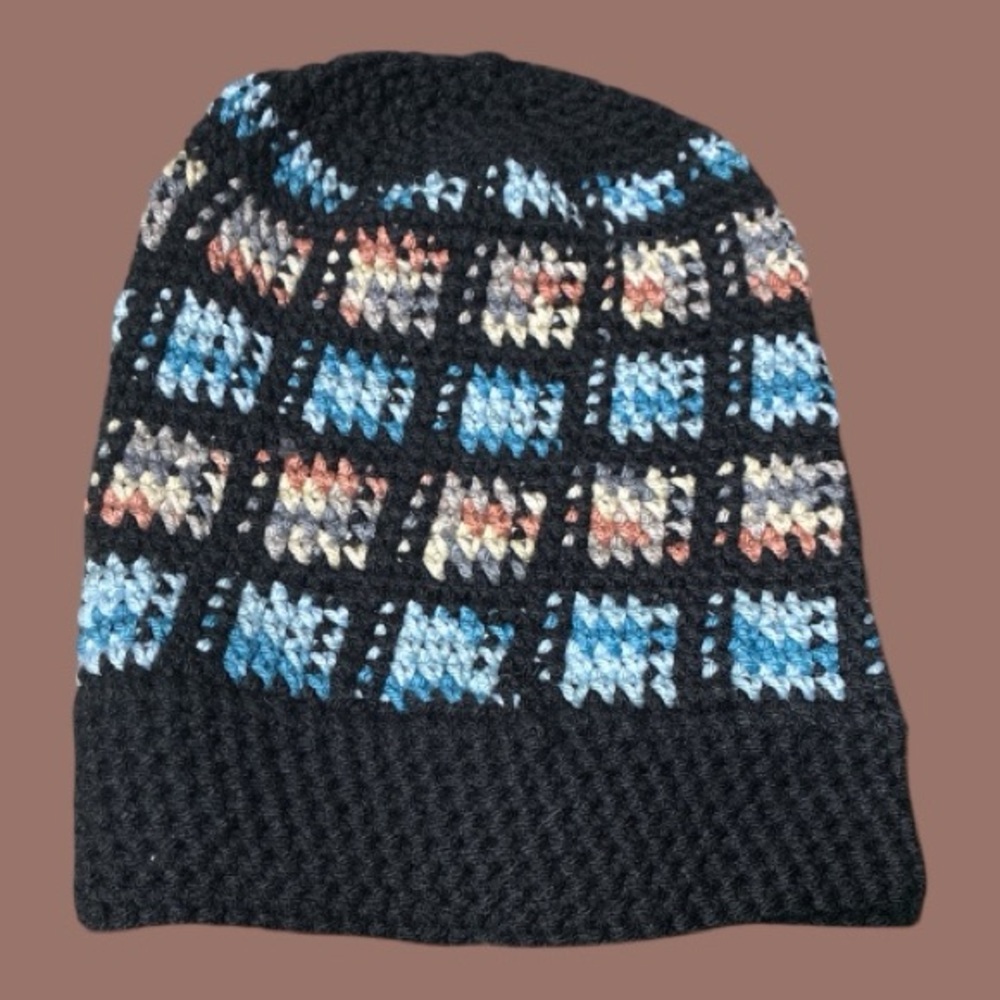 Multicolor Knit Beanie